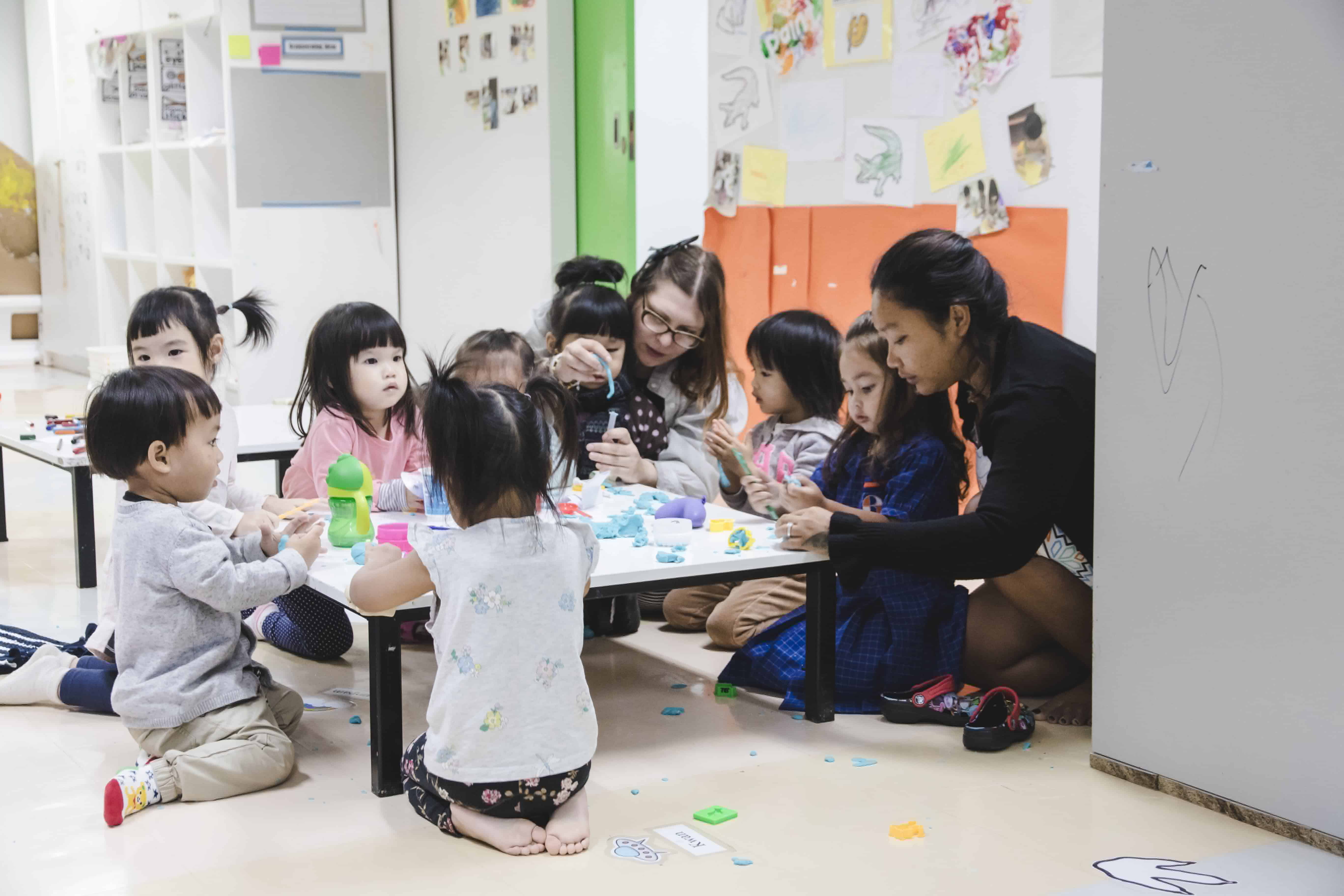 "Children in the Early Childhood programme at Satit Bilingual School of Rangsit University (Thailand)"